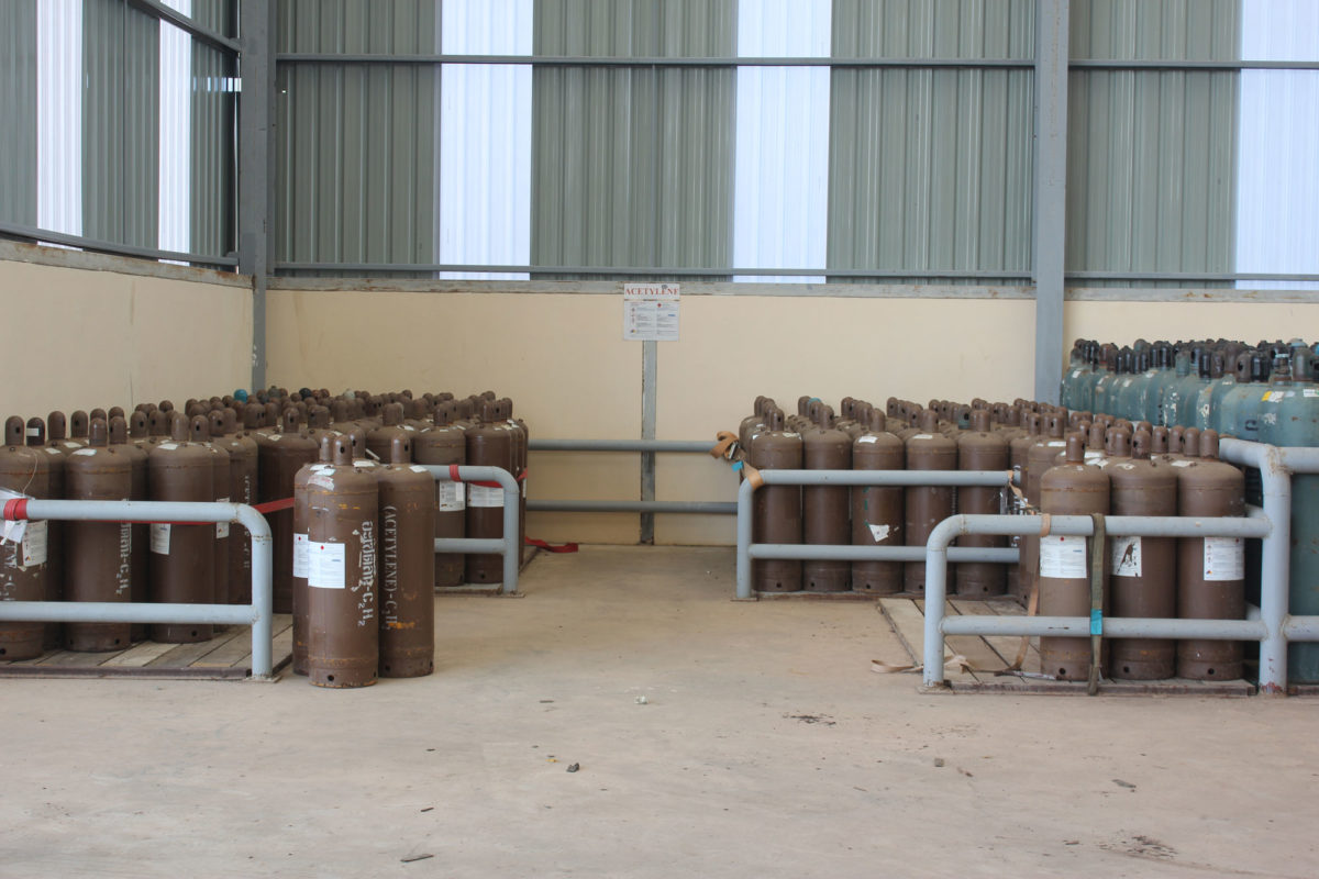 Acetylene Rack