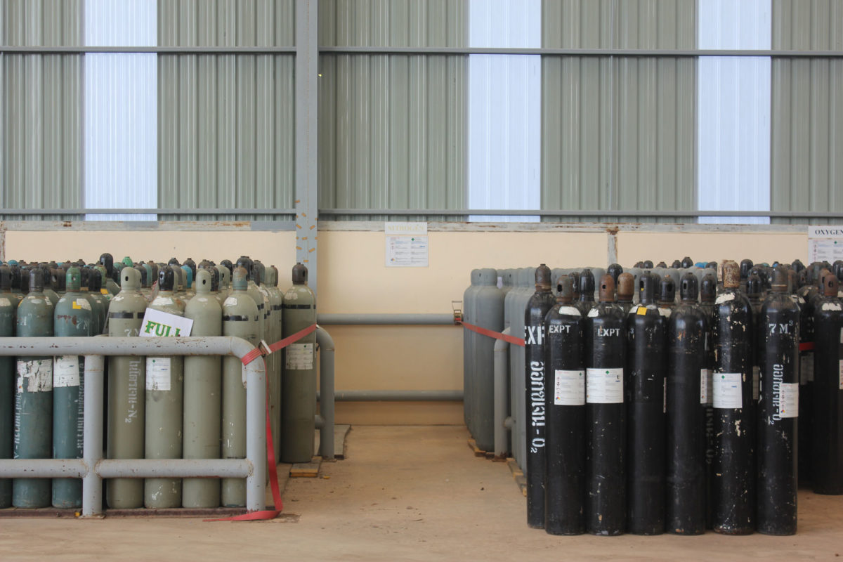Oxygen Rack